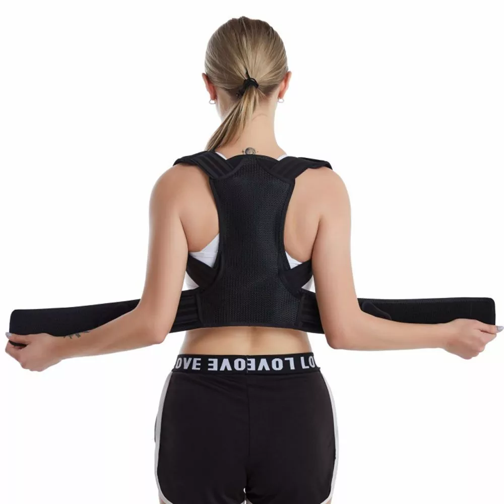 Back Brace Support Belt Rau Mob Rov Qab