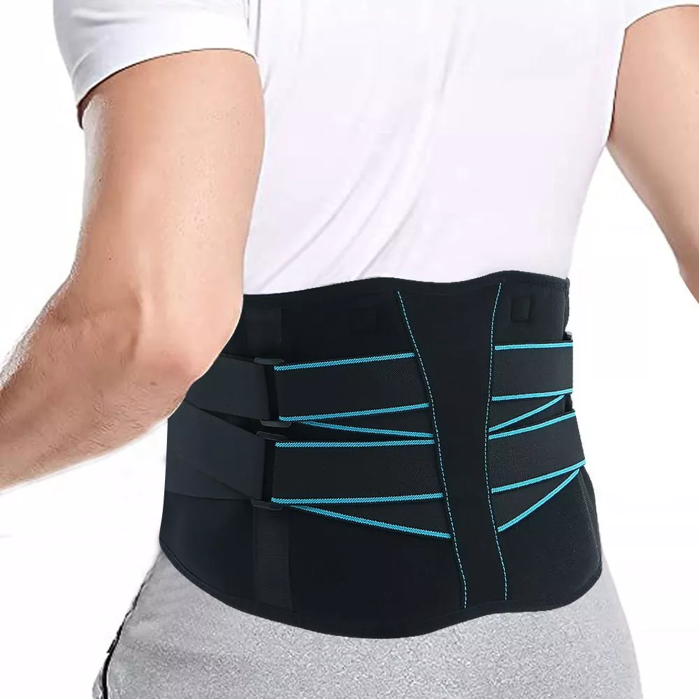 Breathable Waist Lumbar Support Lower Back Brace rau Sciatica