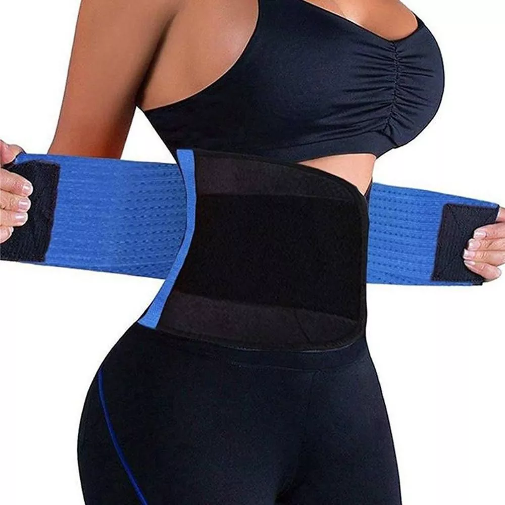 Lub duav Trimmer qhwv Sweat Sauna Slim Belly Belt