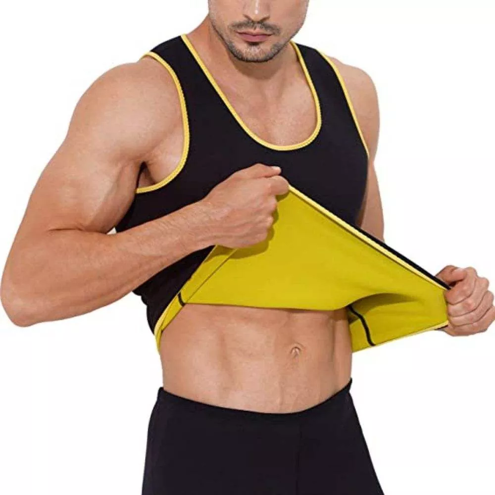 Workout Poob Sweat Enhancer Sauna Suit Rau Txiv neej